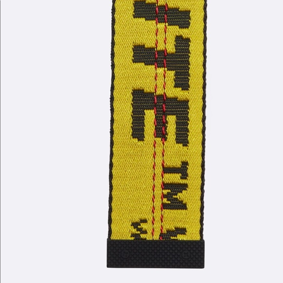 ⚠️Classic Industrial Belt
 "Off-White BELT" carved on buckle. 💯 authentic ! - Picture 4 of 7